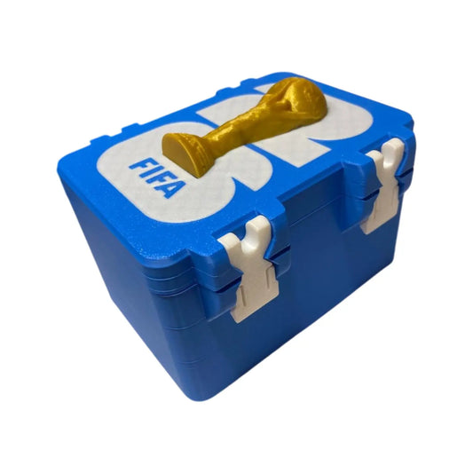 Caja Porta Láminas y Figuritas Copa del Mundo Fifa 2026 - Tamaño XL hasta 1000 láminas