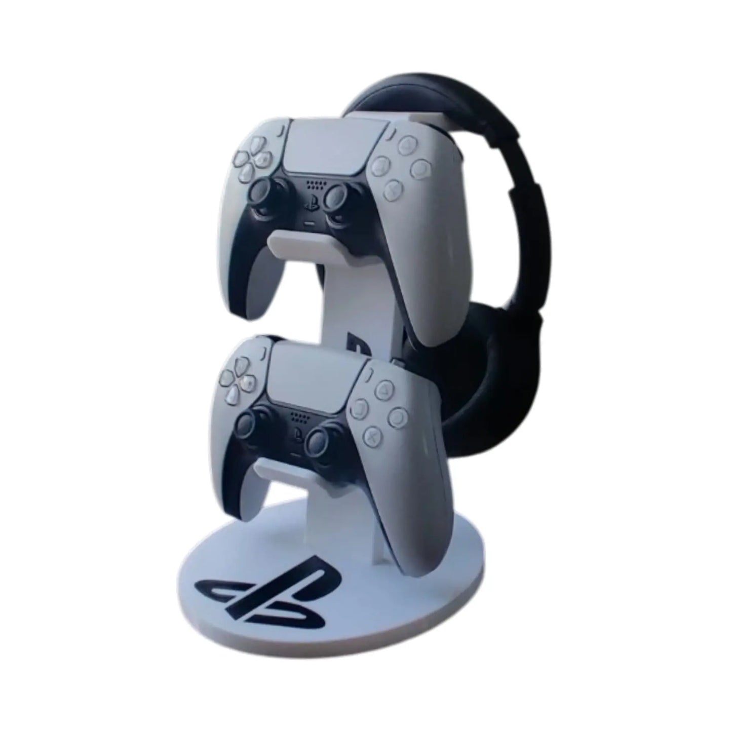 Soporte Doble Para Controles Y Audífonos Compatible Con Ps5