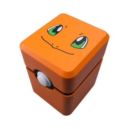 Caja Deck Box Portamazos Charmander Pokébola Para Cartas TCG