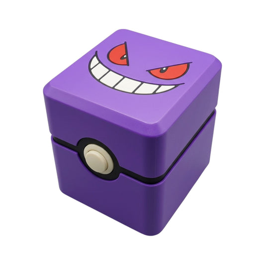 Caja Deck Box Portamazos Gengar Pokébola Para Cartas TCG