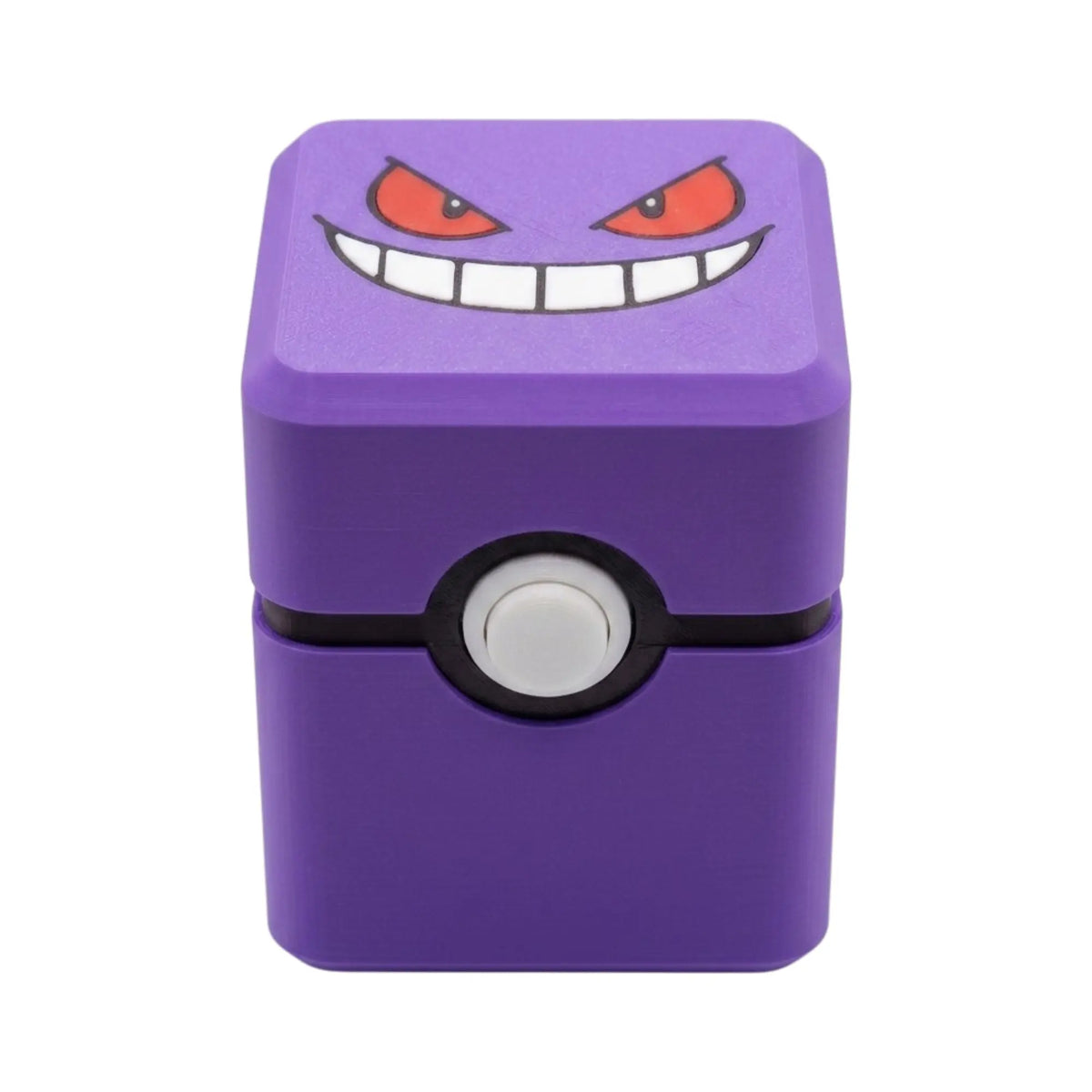 Caja Deck Box Portamazos Gengar Pokébola Para Cartas TCG