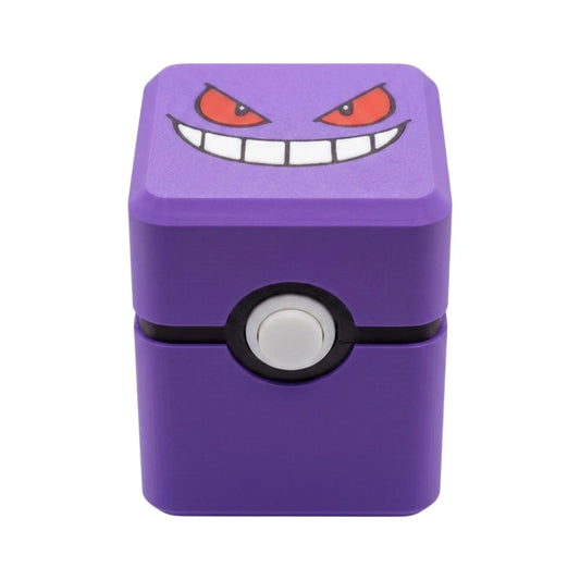 Caja Deck Box Portamazos Gengar Pokébola Para Cartas TCG