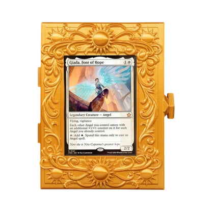 Caja Portamazos MTG Commander Diseño Solar Court