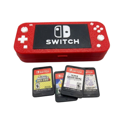 Caja Estuche Para Guardar Juegos Y Sd Con Diseño Switch Lite