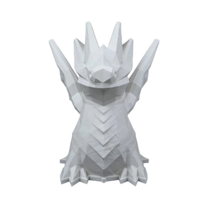 Lámpara LED RGB Dragón Low Poly Con Control Remoto 20 cm