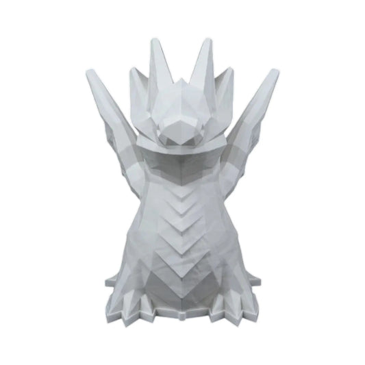 Lámpara LED RGB Dragón Low Poly Con Control Remoto 20 cm