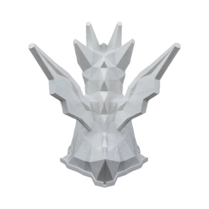 Lámpara LED RGB Dragón Low Poly Con Control Remoto 20 cm