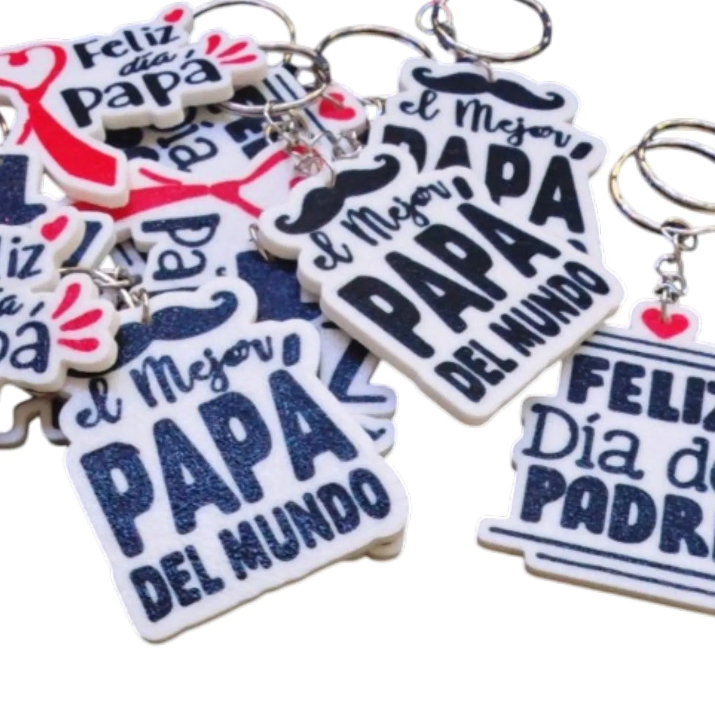 Llaveros Regalo Día del Padre - Diseños Personalizados 3D