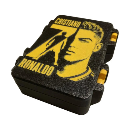 Caja Porta Láminas Cristiano Ronaldo Álbum Copa Mundo Fifa 2026