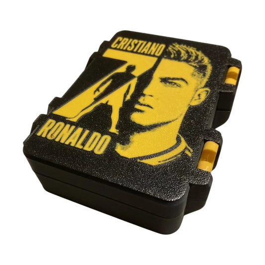 Caja Porta Láminas Cristiano Ronaldo Álbum Copa Mundo Fifa 2026