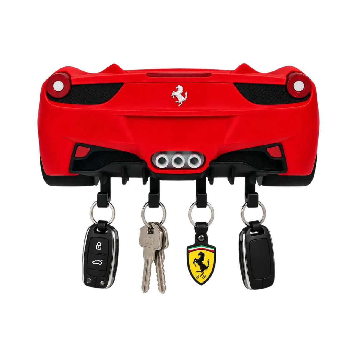 Portallaves de Pared Ferrari 458 - Organizador de Llaves para Auto