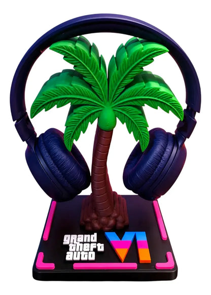 Soporte Para Auriculares diseño Compatible GTA VI  Stand Gamer