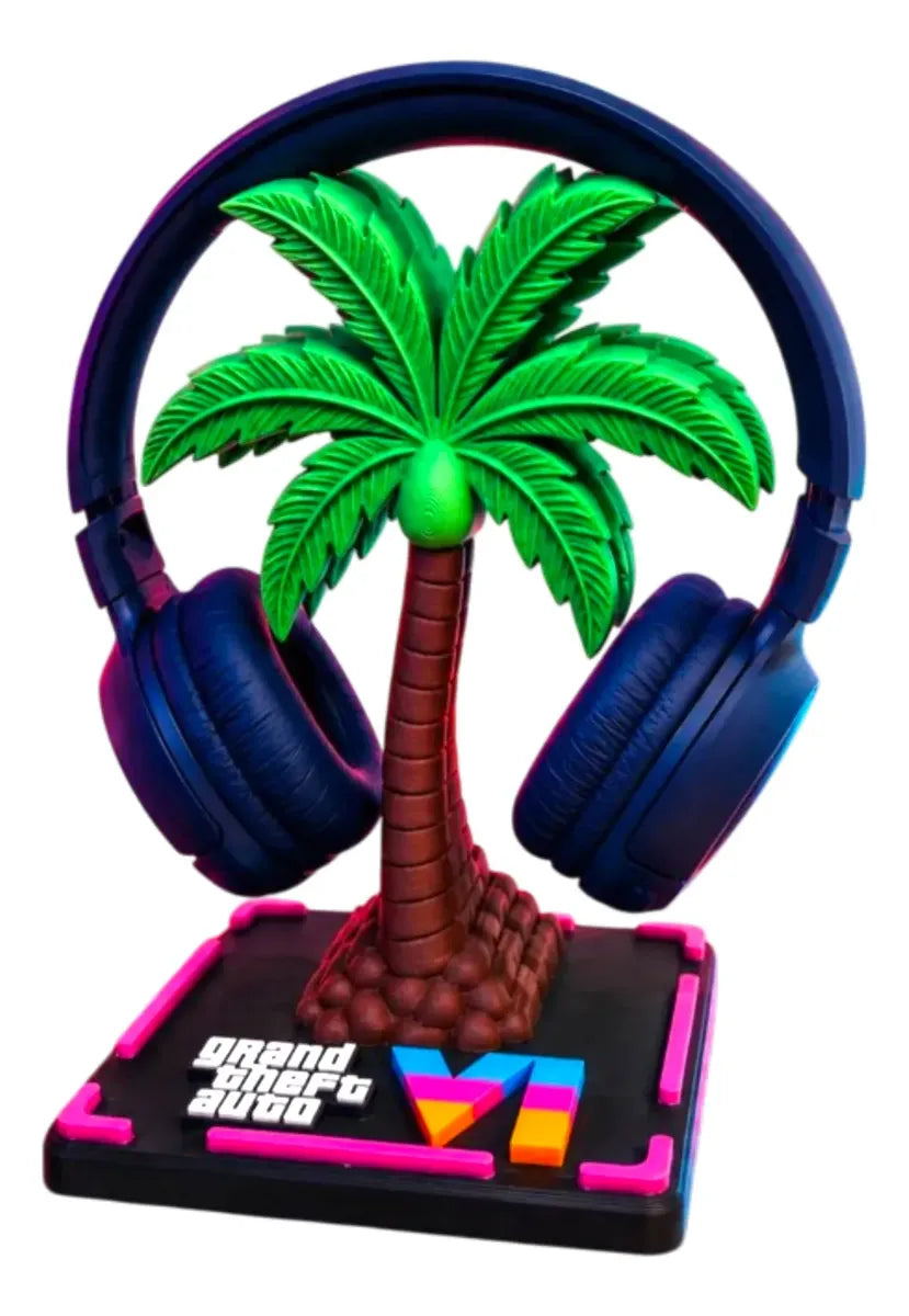 Soporte Para Auriculares diseño Compatible GTA VI  Stand Gamer