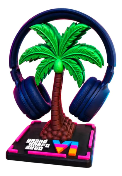 Soporte Para Auriculares diseño Compatible GTA VI  Stand Gamer