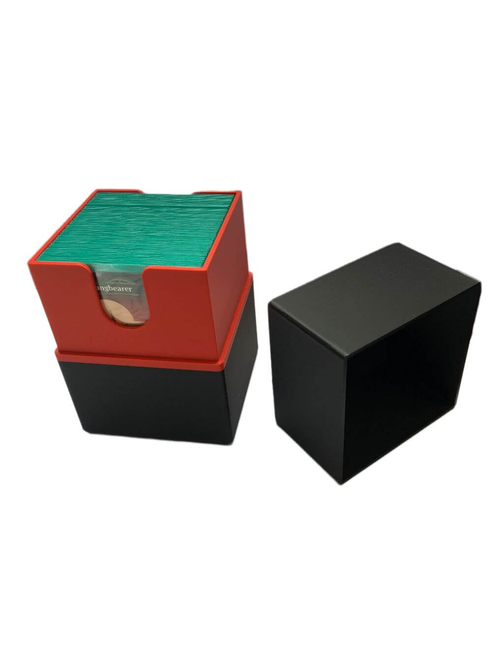 Deckbox Black & Red – Estilo Pro para tus mazos de MTG hasta 100 cartas - Imagen 2