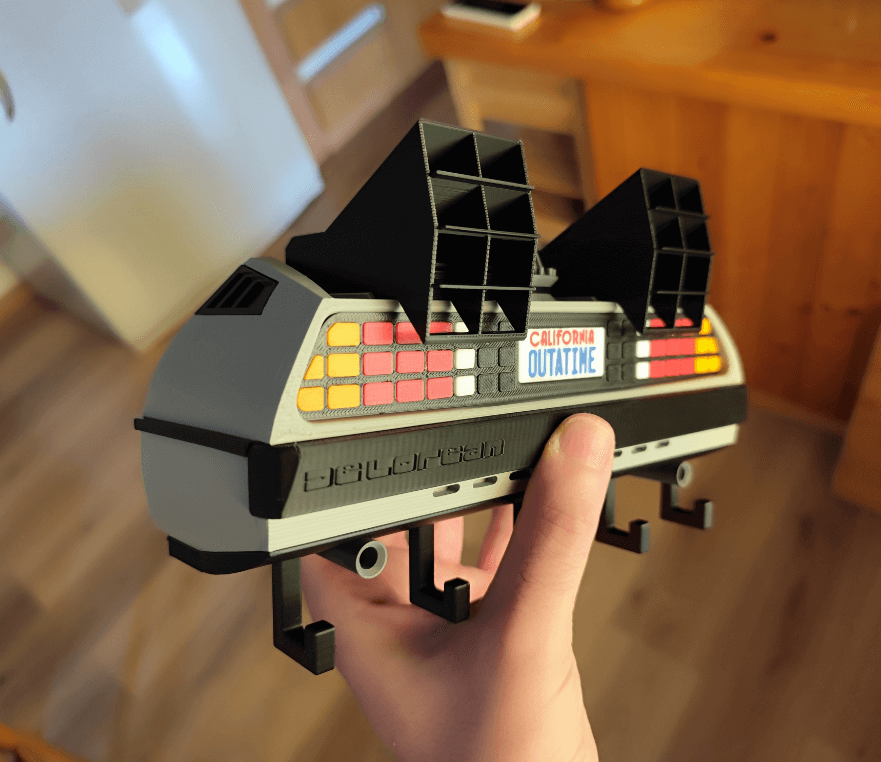 Colgador de Llaves Delorean de Volver al Futuro - Imagen 3