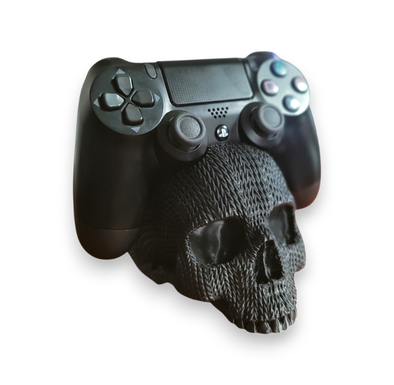 Base Calavera Negra - Textura Especial Gamer
